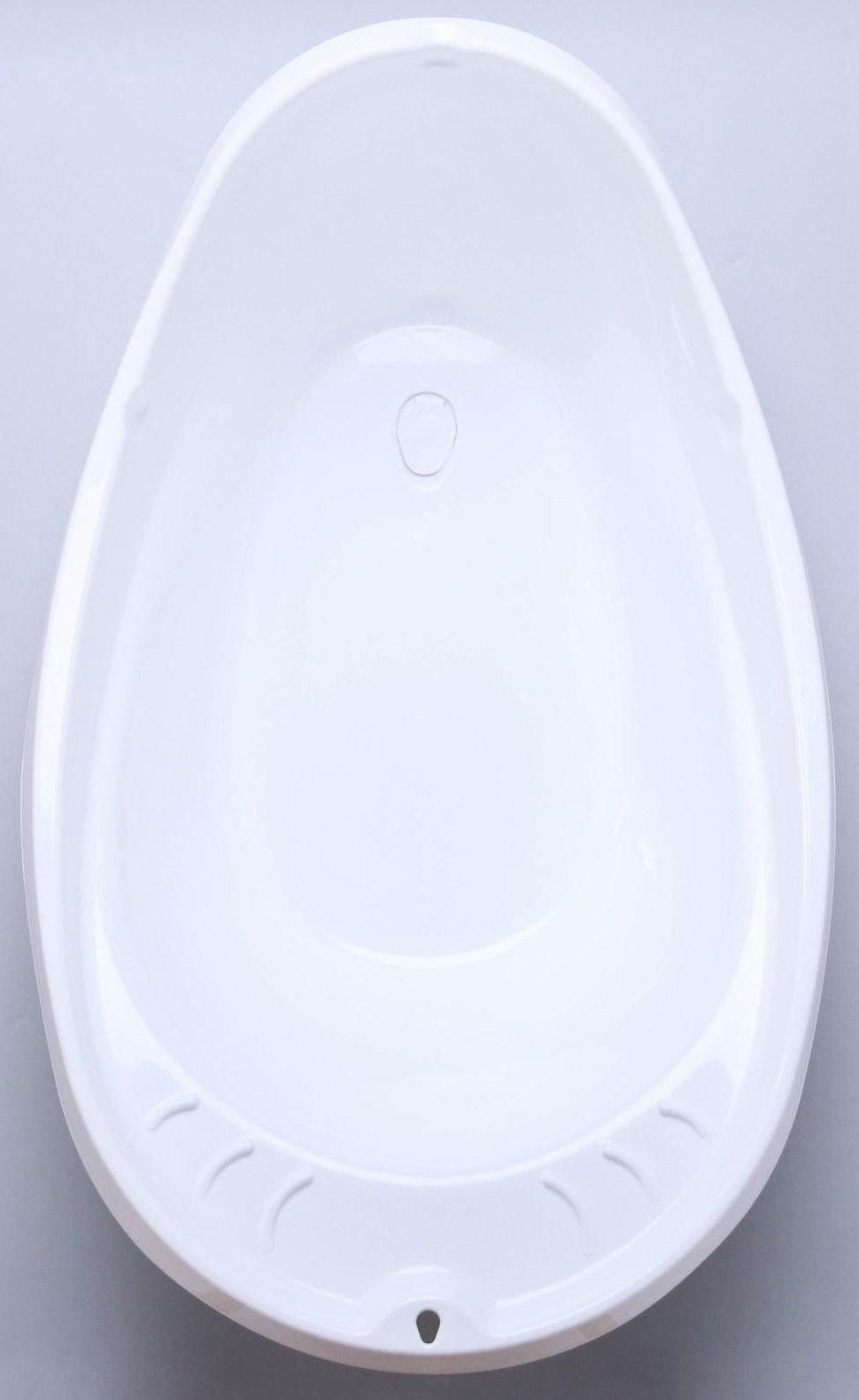 Ванночка «Буль-Буль», со сливом, цвет белый, ковш МИКС