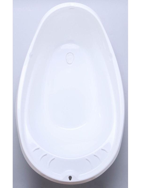 Ванночка «Буль-Буль», со сливом, цвет белый, ковш МИКС