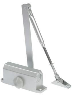 Доводчик дверной ТУНДРА D40SL, до 40 кг, цвет серебро