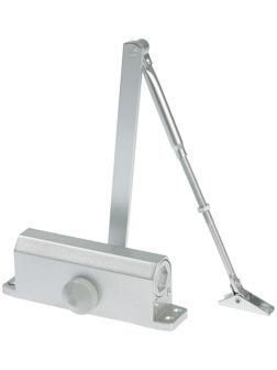 Доводчик дверной ТУНДРА D80SL, до 70 кг, цвет серебро