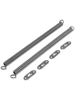 Пружина дверная ТУНДРА, без покрытия, D=18.5 мм, L=300 мм, 2 шт.