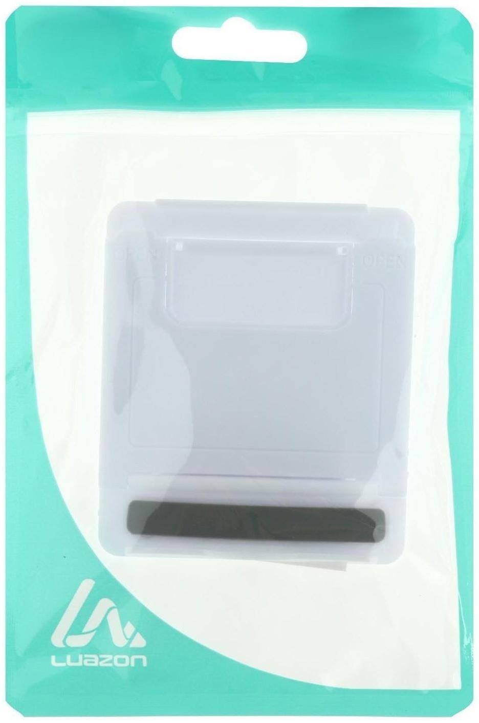 Подставка для телефона LuazON, складная, регулируемая высота, белая