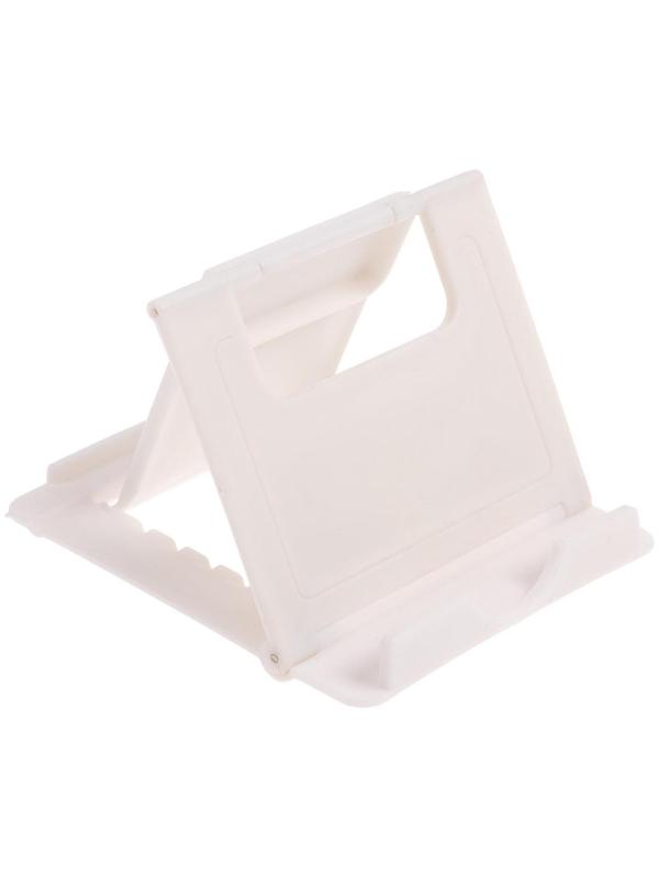 Подставка для телефона LuazON, складная, регулируемая высота, белая
