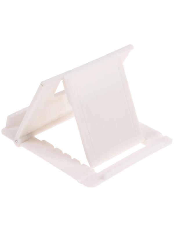 Подставка для телефона LuazON, складная, регулируемая высота, белая
