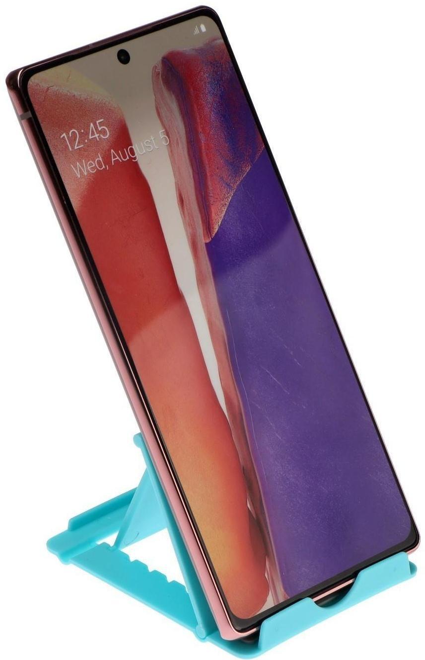 Подставка для телефона LuazON, складная, регулируемая высота, синяя