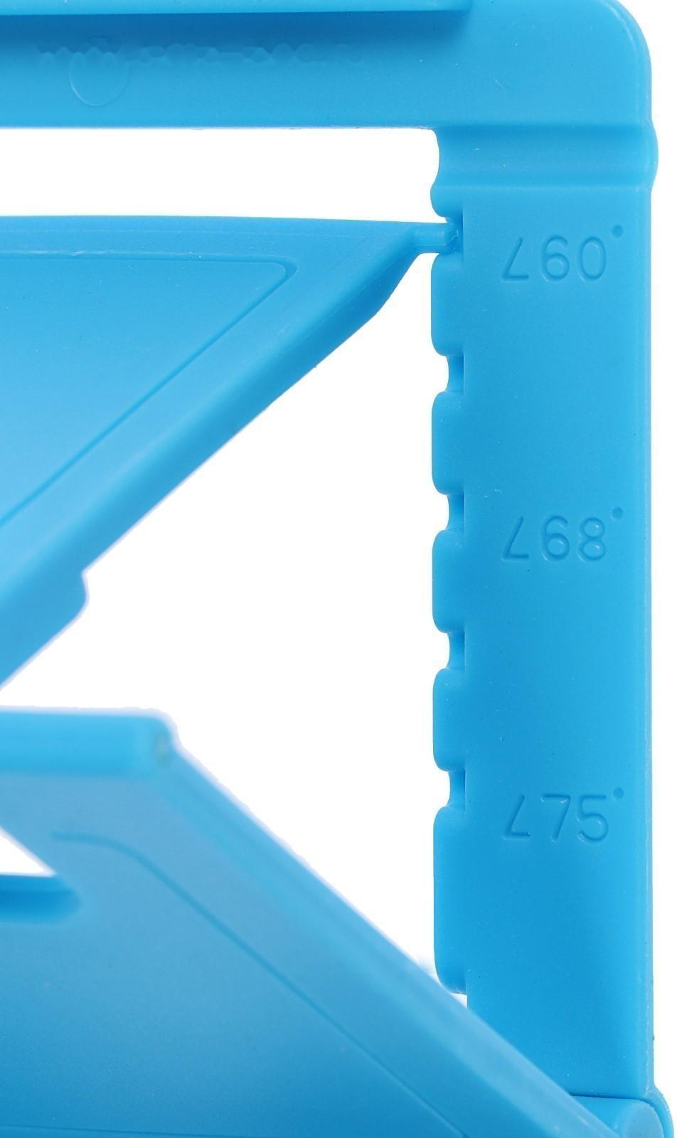 Подставка для телефона LuazON, складная, регулируемая высота, синяя