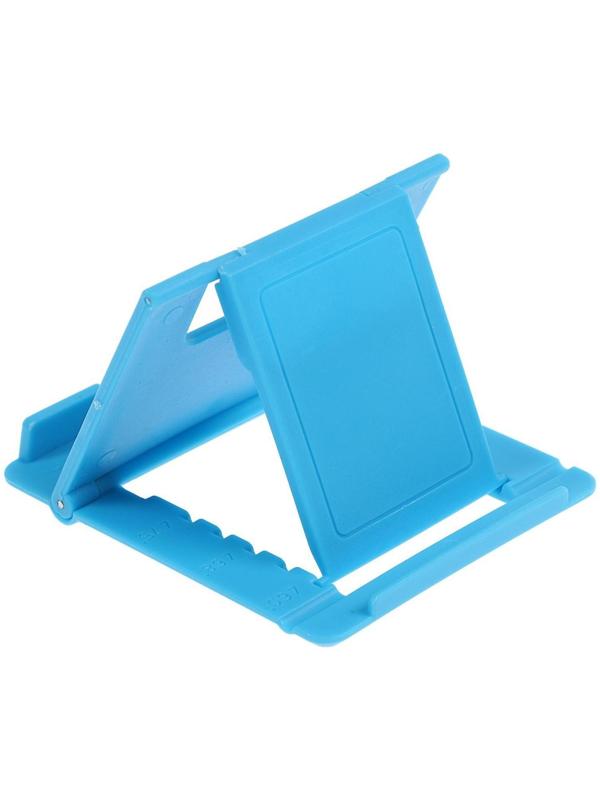 Подставка для телефона LuazON, складная, регулируемая высота, синяя