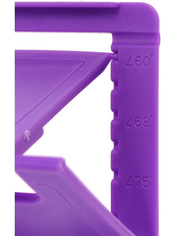 Подставка для телефона LuazON, складная, регулируемая высота, фиолетовая