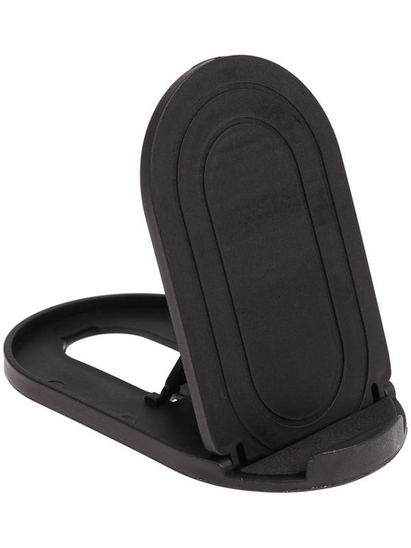 Подставка для телефона LuazON, складная, регулируемая высота, резиновая вставка, чёрная