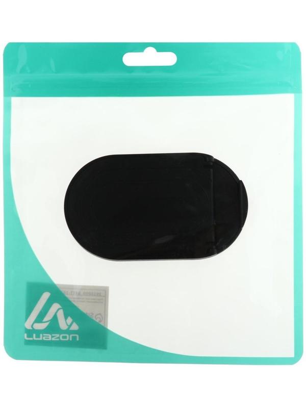 Подставка для телефона LuazON, складная, регулируемая высота, резиновая вставка, чёрная