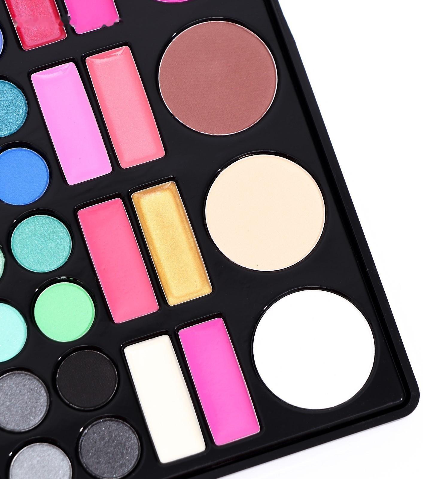 Набор декоративной косметики тени 60 цв., 6 цв румян, 12 бальзамов для губ