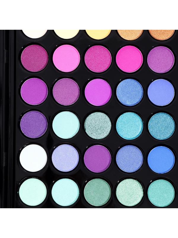 Набор декоративной косметики тени 60 цв., 6 цв румян, 12 бальзамов для губ