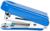 Степлер № 10, до 10 листов, Attomex МИНИ, встроенный антистеплер, синий