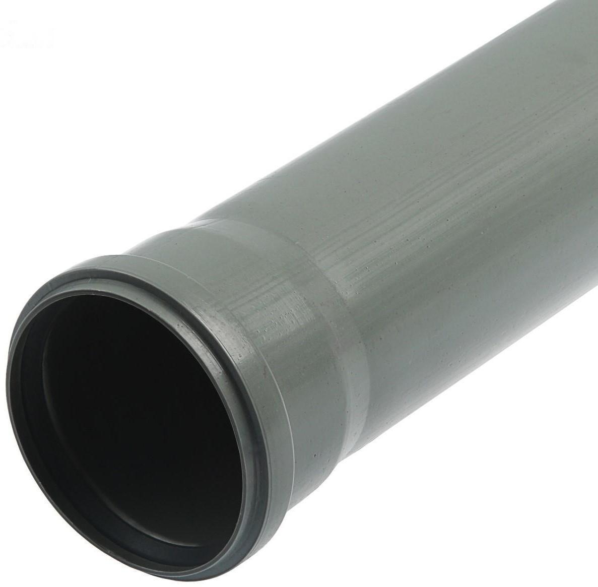 Труба канализационная FLEXTRON, внутренняя, d=110 мм, толщина 2.7 мм, 2000 мм