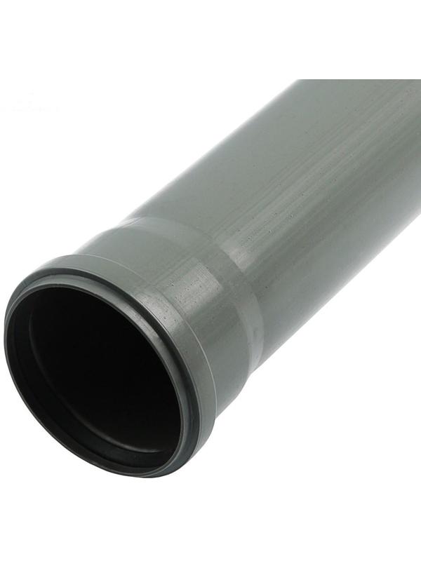 Труба канализационная FLEXTRON, внутренняя, d=110 мм, толщина 2.7 мм, 1000 мм