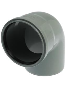 Отвод канализационный FLEXTRON, внутренний, d=110 мм, 90°