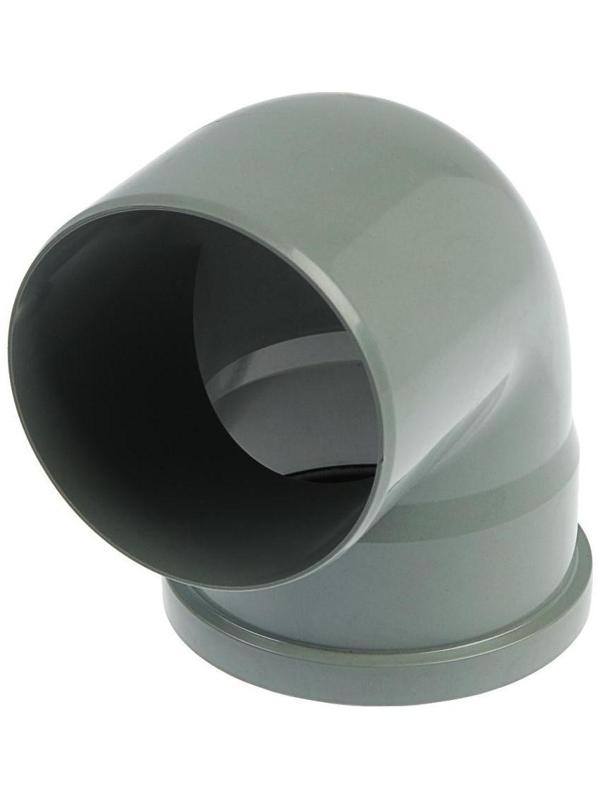 Отвод канализационный FLEXTRON, внутренний, d=110 мм, 90°