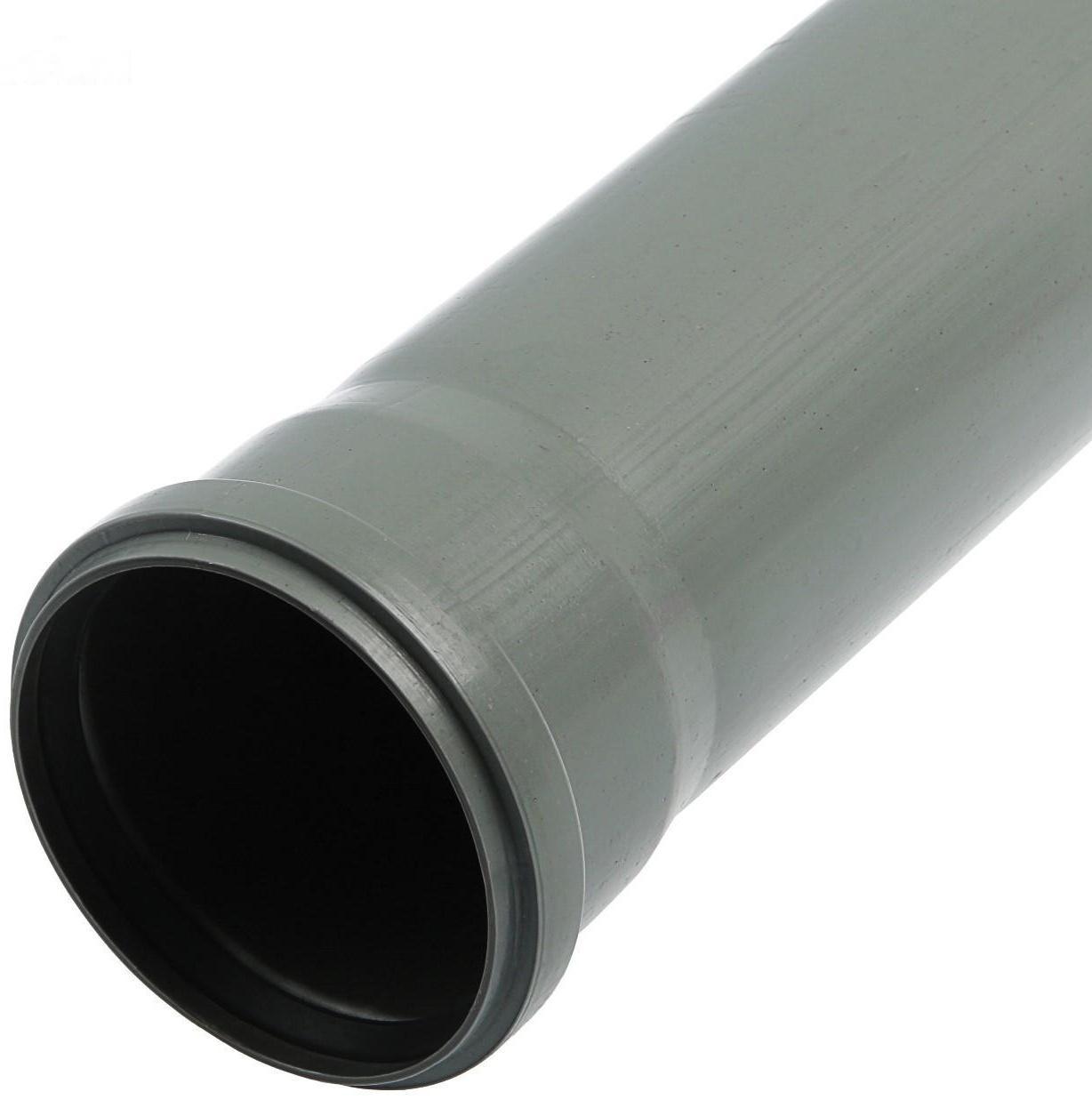 Труба канализационная FLEXTRON, внутренняя, d=110 мм, толщина 2.7 мм, 1500 мм