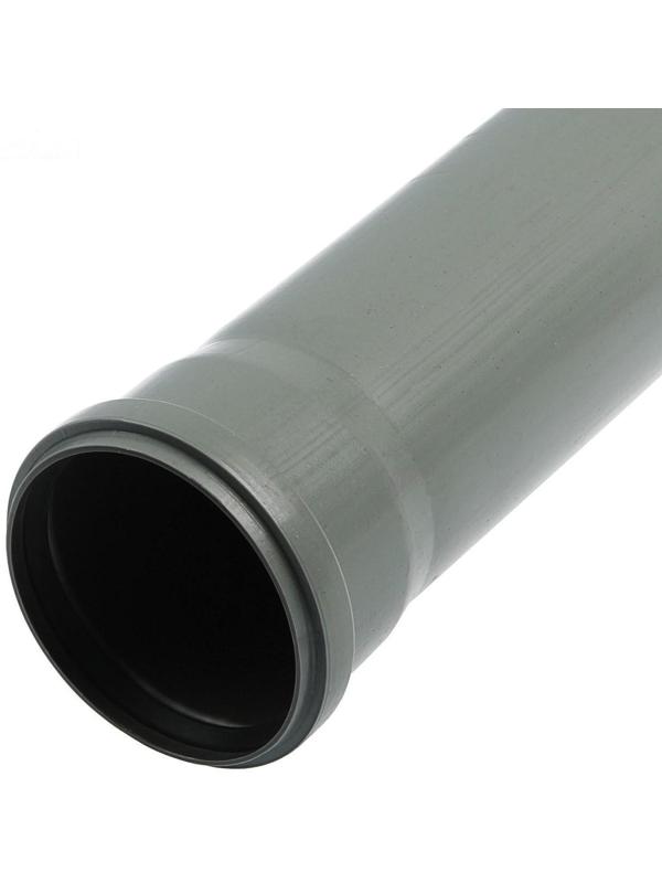Труба канализационная FLEXTRON, внутренняя, d=110 мм, толщина 2.7 мм, 1500 мм
