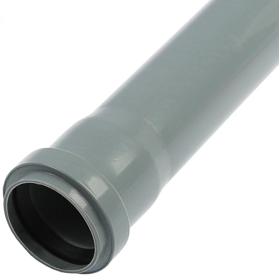 Труба канализационная FLEXTRON, внутренняя, d=50 мм, толщина 1.8 мм, 3000 мм