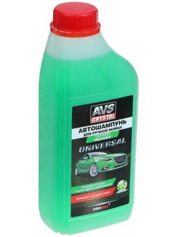 Автошампунь AVS Универсальный, яблоко, 1 л, AVK-705, контактный