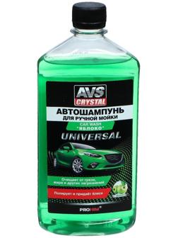 Автошампунь AVS Универсальный, яблоко, 500 мл, AVK-007, контактный