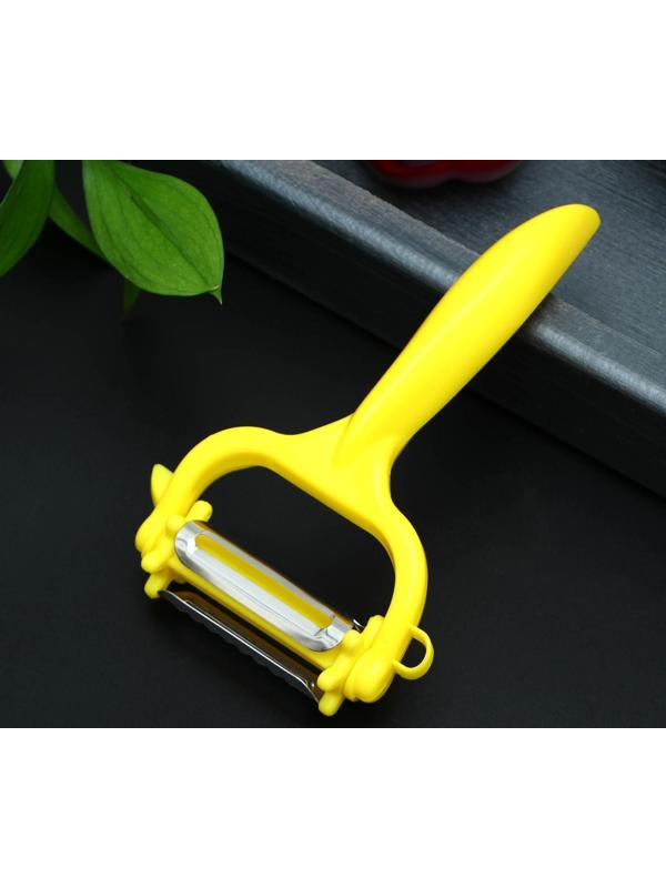 Овощечистка многофункциональная Доляна, 16×9 см, цвет МИКС