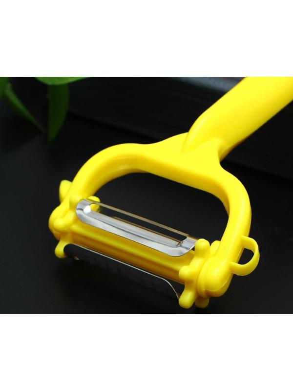 Овощечистка многофункциональная Доляна, 16×9 см, цвет МИКС