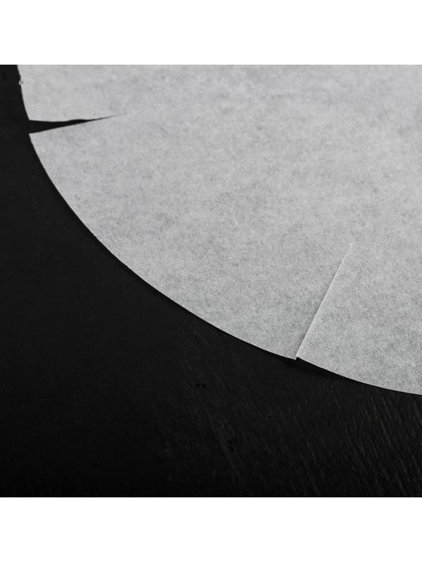 Пергамент силиконизированный для круглых форм Gurmanoff, d=36 см