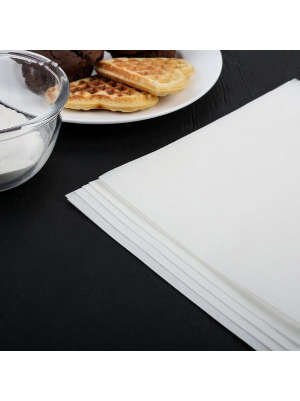 Пергамент силиконизированный в листах Gurmanoff, 38×42 см, набор 5 штук