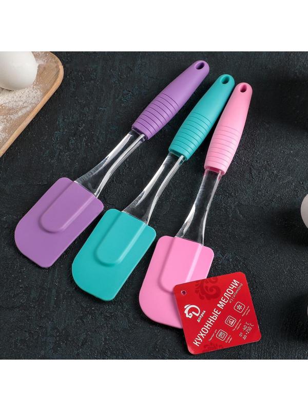 Лопатка Доляна «Про», 24 см, цвет МИКС