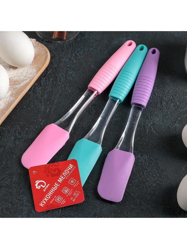 Лопатка Доляна «Про», 23 см, цвет МИКС