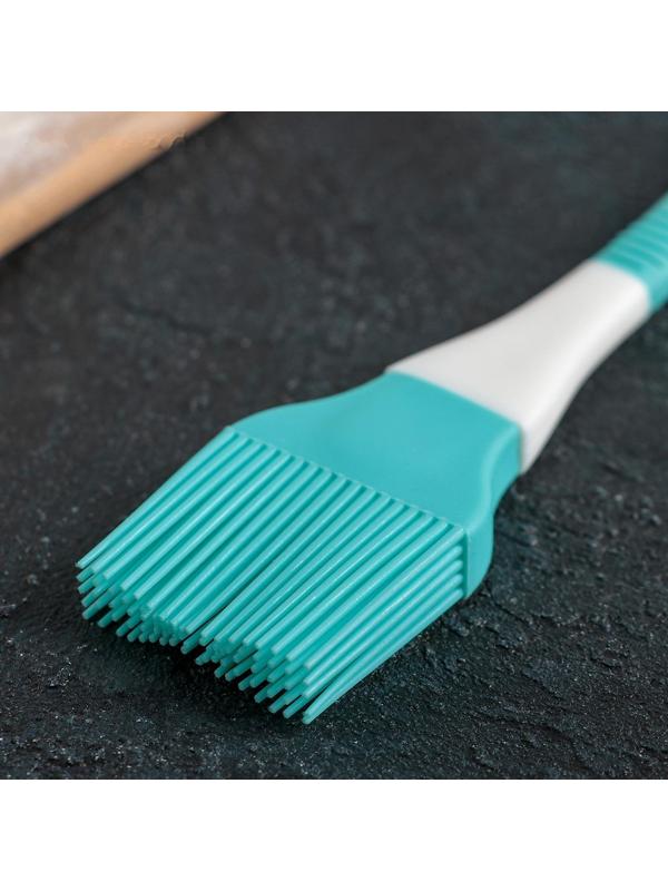 Кисть Доляна «Профи», 22 см, цвет голубой