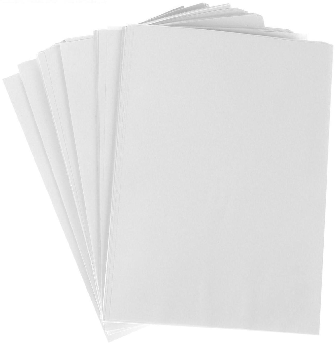 Бумага писчая газетная А4, 500 листов, Камский ЦБК, плотность 48,8г/м2, белизна 60%