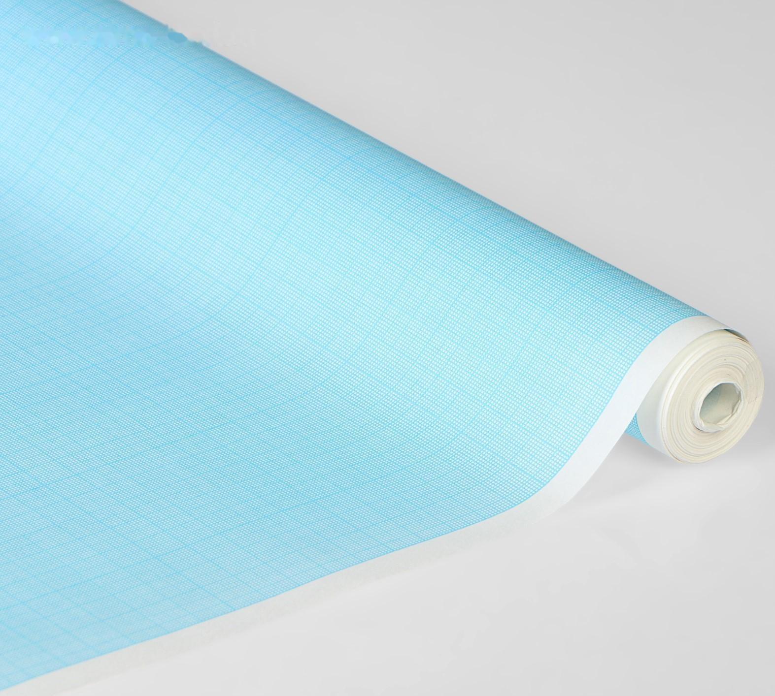 Бумага масштабно-координатная, ширина 640 мм, в рулоне 10 метров, 40 г/м², голубая