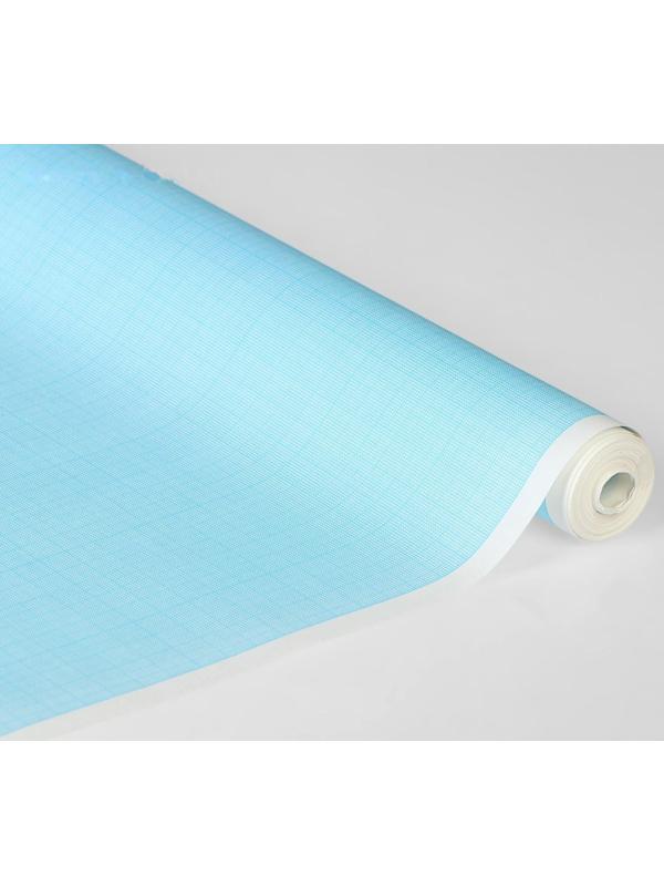 Бумага масштабно-координатная, ширина 640 мм, в рулоне 10 метров, 40 г/м², голубая