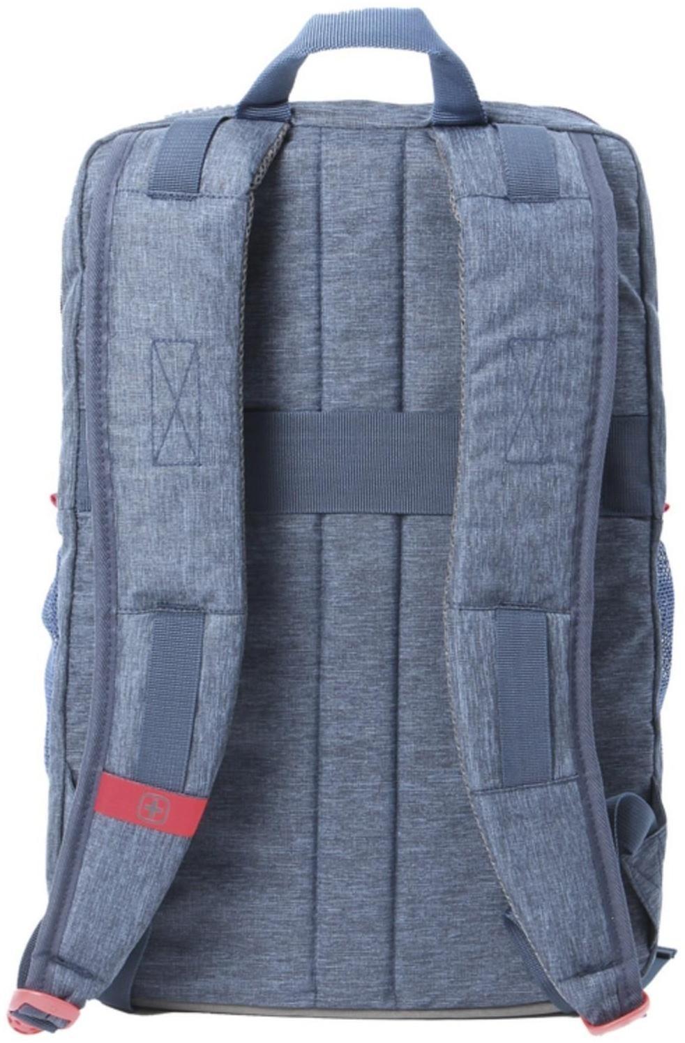 Рюкзак молодёжный Wenger, 45 x 25 x 30 см, 24л, полиэстер, синий