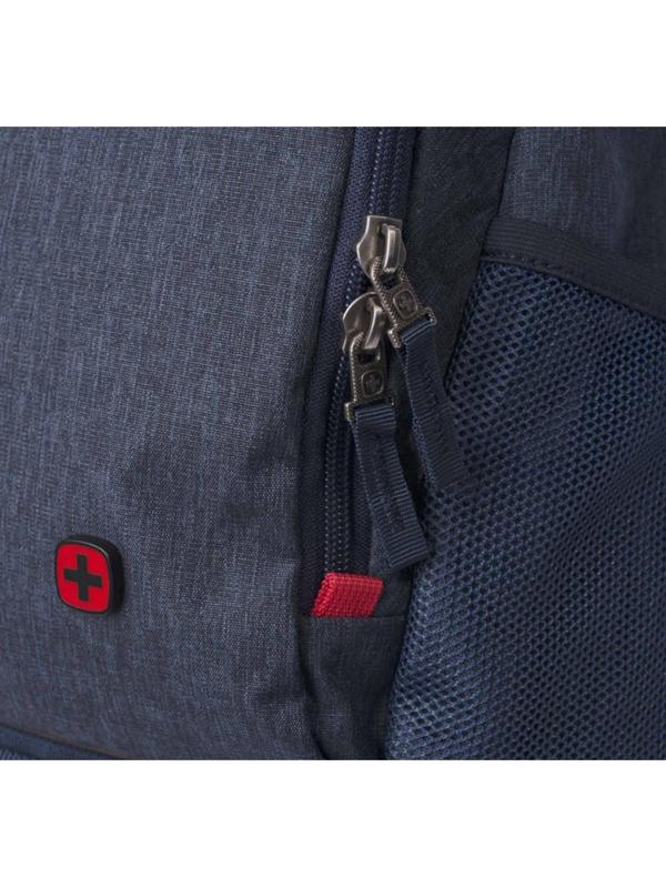 Рюкзак молодёжный Wenger, 45 x 25 x 30 см, 24л, полиэстер, синий