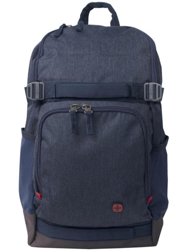 Рюкзак молодёжный Wenger, 45 x 25 x 30 см, 24л, полиэстер, синий