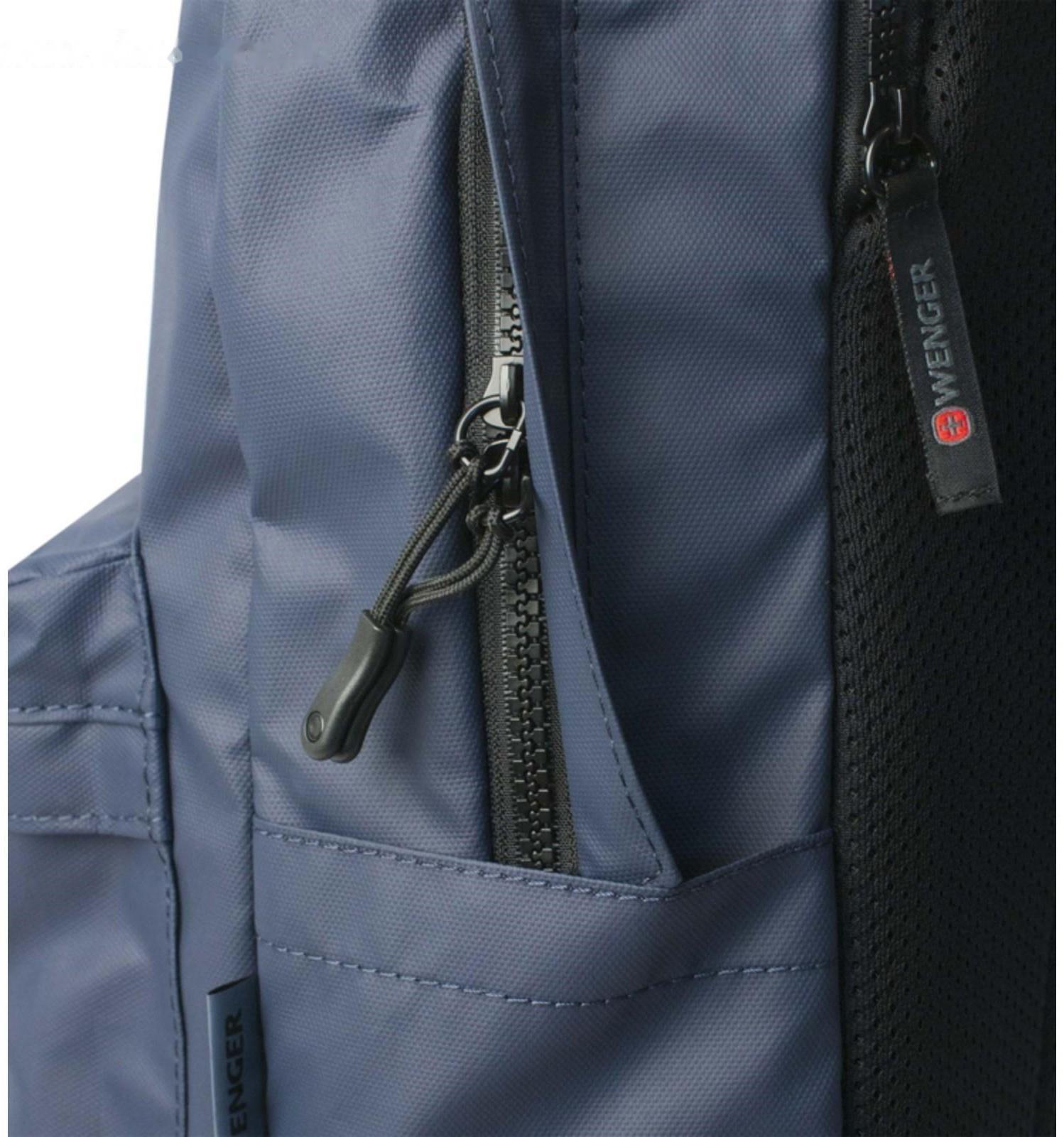 Рюкзак молодёжный Wenger, 28 x 22 x 41 см, 18 л, полиэстер, синий