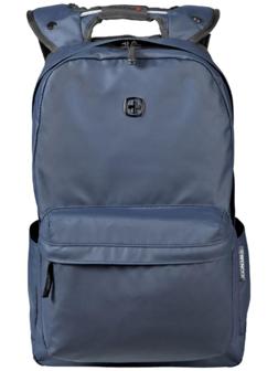 Рюкзак молодёжный Wenger, 28 x 22 x 41 см, 18 л, полиэстер, синий
