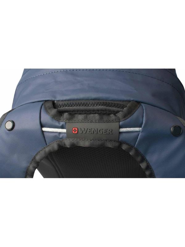 Рюкзак молодёжный Wenger, 28 x 22 x 41 см, 18 л, полиэстер, синий