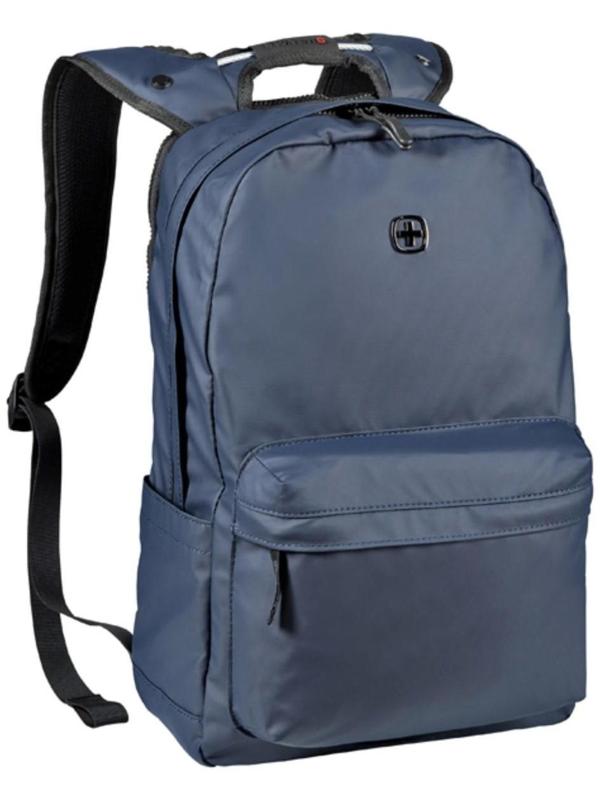 Рюкзак молодёжный Wenger, 28 x 22 x 41 см, 18 л, полиэстер, синий