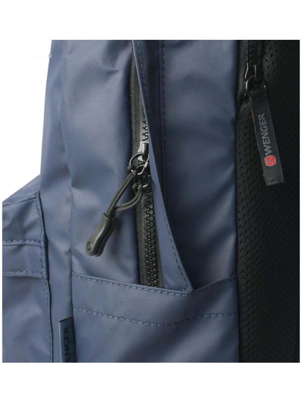 Рюкзак молодёжный Wenger, 28 x 22 x 41 см, 18 л, полиэстер, синий