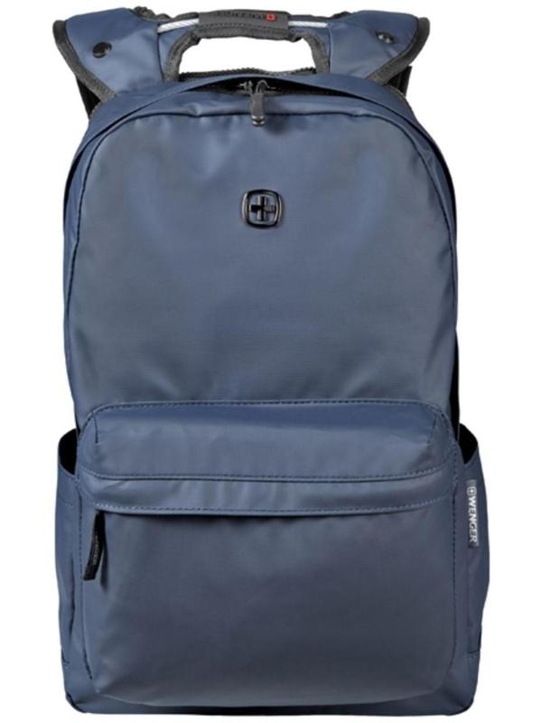 Рюкзак молодёжный Wenger, 28 x 22 x 41 см, 18 л, полиэстер, синий