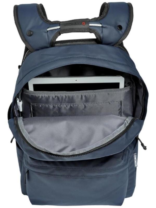 Рюкзак молодёжный Wenger, 28 x 22 x 41 см, 18 л, полиэстер, синий