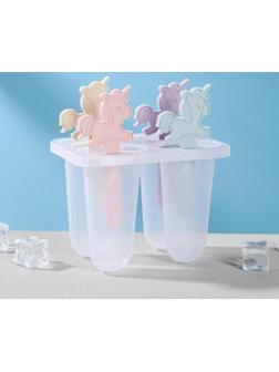 Форма для мороженого «Единороги», 12×7,5×15 см, 4 ячейки, цвет МИКС