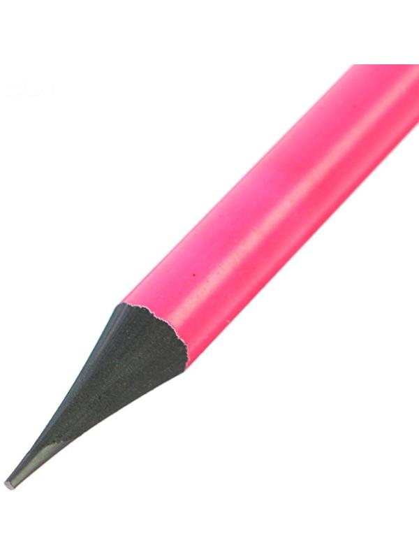 Карандаш чернографитный с ластиком Erich Krause JOY HB, сплошная проклейка грифеля, d= 2.2 мм, корпус из биоразлагаемого пластика