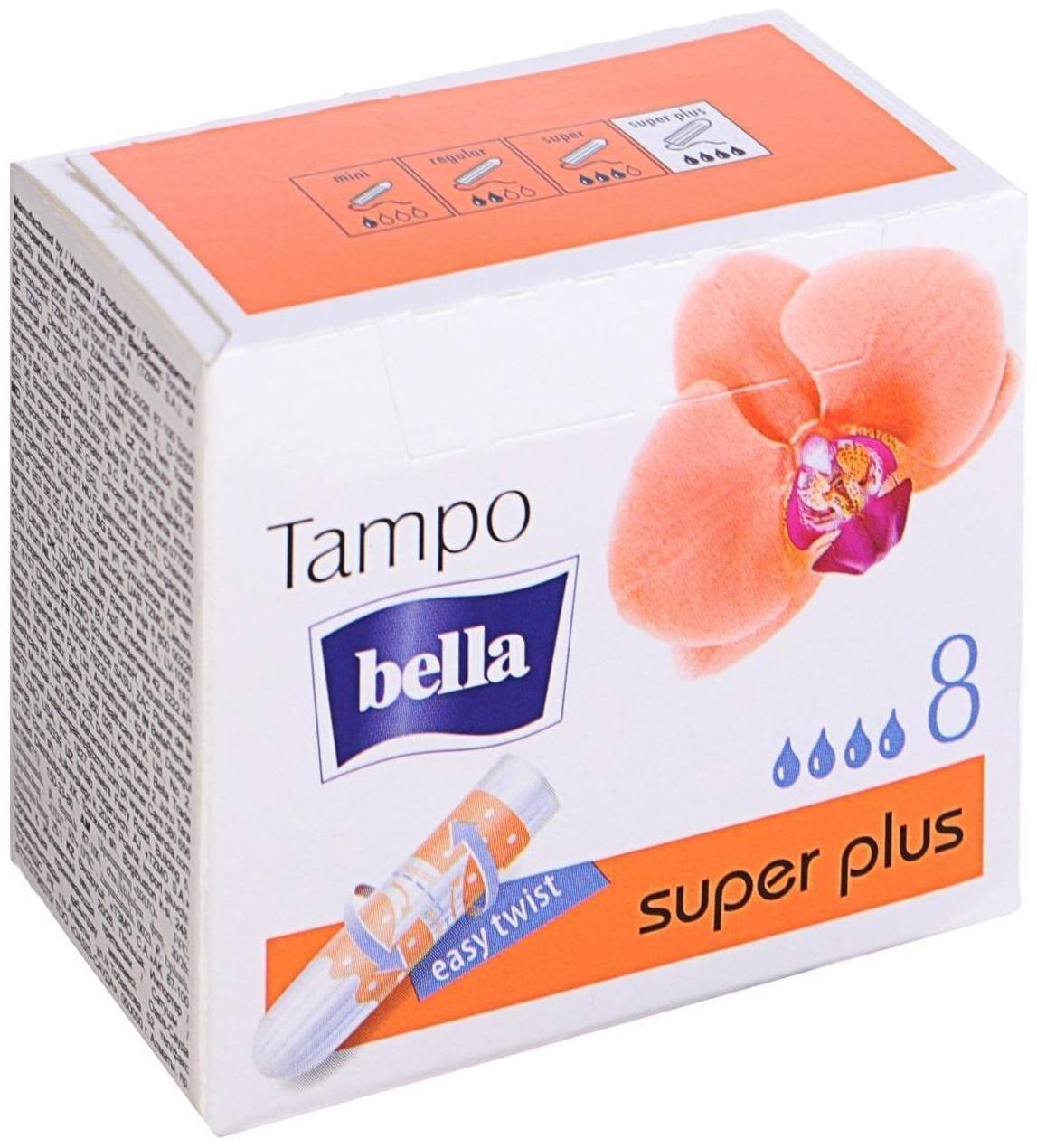 Тампоны Bella Premium Comfort Super Plus Easy Twist, 8 шт.