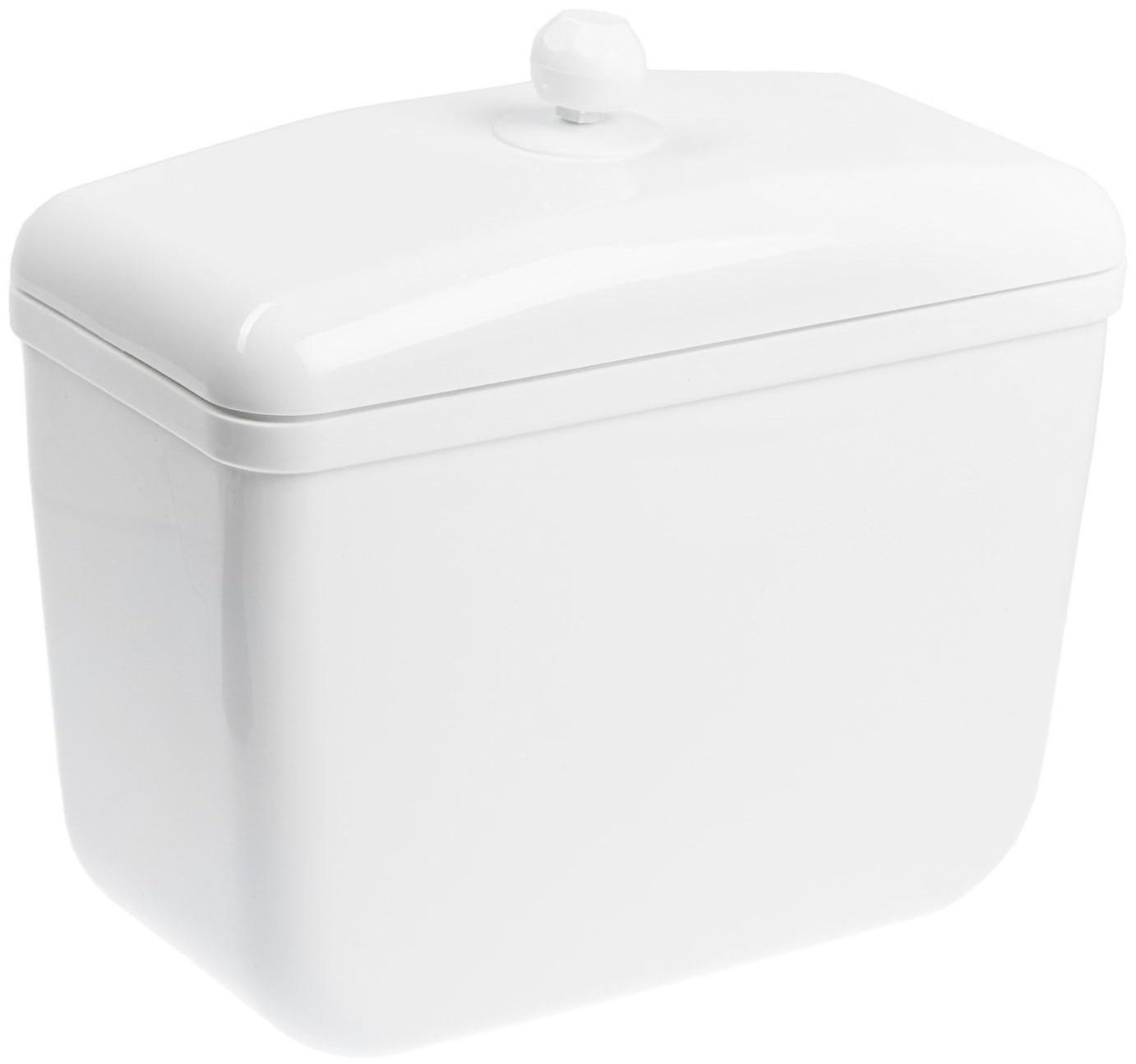 Бачок для унитаза с полочкой, пластиковый, с арматурой